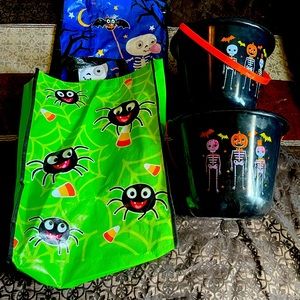 Halloween bag/buckets